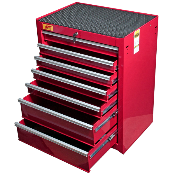 Тележка инструментальная JTC 5640 (7 секций, резиновый коврик в комплекте)