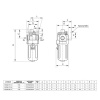 GARWIN PRO 807660-17-38 Лубрикатор для пневмоинструмента 3/8"
