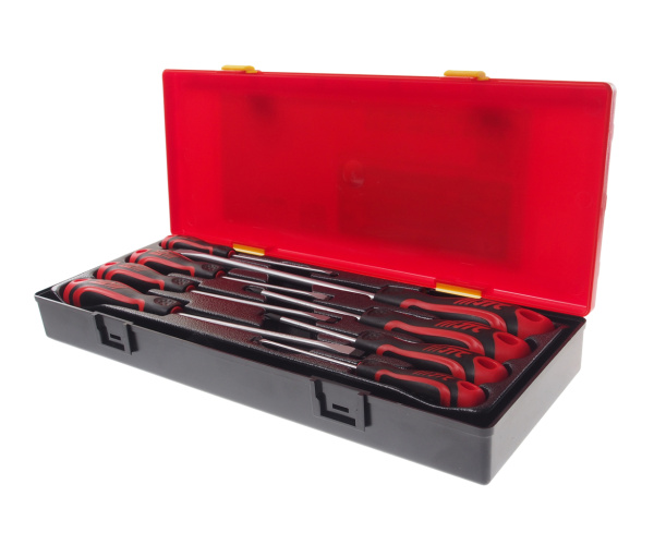 Набор отверток силовых JTC K7086 (SL 6 шт., PH 2 шт., 8 предметов)