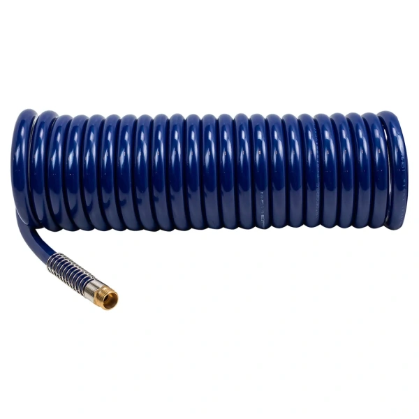 Шланг витой полиуретановый 12мм х 18мм х 10м с резьбовыми наконечниками 1/2''