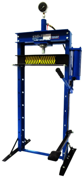 Пресс гидравлический AE&T T61212F (12т) с ножной приводом