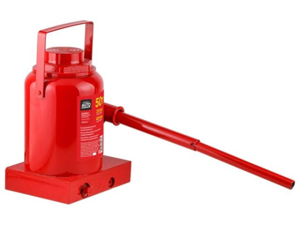 Домкрат гидравлический 50т бутылочный 255-405мм STARTUL AUTO (ST8018-50)