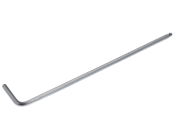 Ключ шестигранный Г-образный HEX шаровый экстрадлинный JTC 730025 (2,5 мм,  L=120 мм)