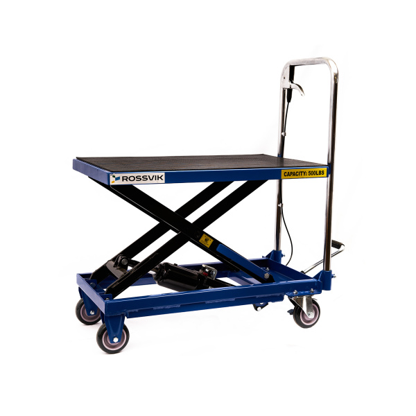 Тележка с подъемным столом ROSSVIK HJ4002F (г/п 150 кг)
