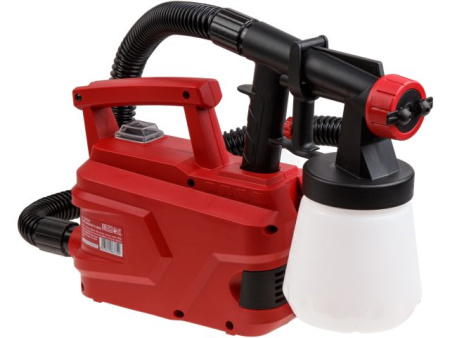 Краскораспылитель электрический WORTEX LX PS 0840 в кор. 500 Вт, 750 мл/мин, 0.7 л бак