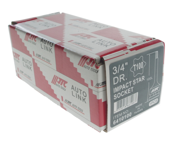 Головка торцевая ударная JTC 6410100 (3/4", TORX, T100)