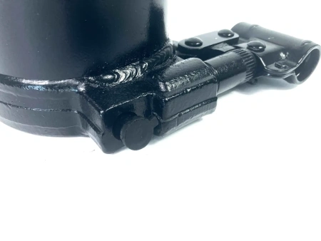 Домкрат бутылочный двухштоковый 20т с горизонтальным расположением ручки (высота подхвата -150мм, высота подъема - 245мм)