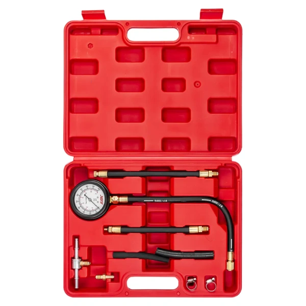 Манометр для измерения давления топлива в комплекте с переходниками