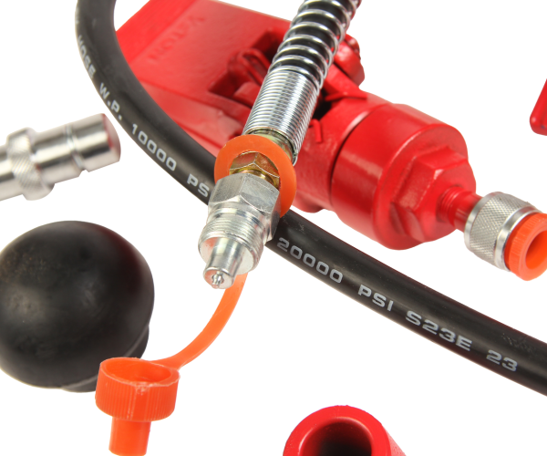 Набор инструментов для кузовных работ гидравлический JTC HD204 (усилие 4 т, 17 предметов в кейсе)