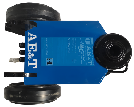 Домкрат пневмогидравлический подкатной проф 30т складной HJ-30F AE&T