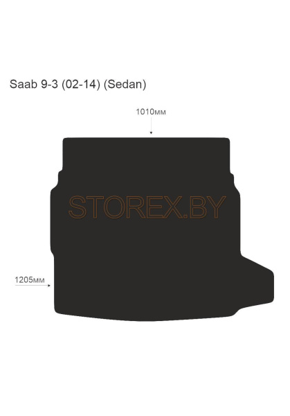 Saab 9-3 (02-14) (Sedan) Багажник copy
