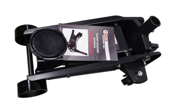 Домкрат подкатной гидравлический 3 т (h min 145мм, h max 475мм,) с резиновой накладкой