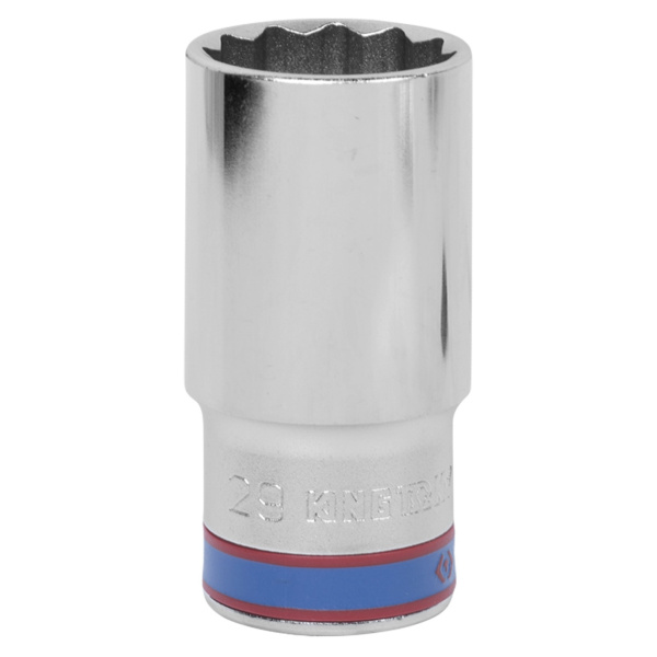 Головка торцевая глубокая двенадцатигранная 1/2" 29 мм KING TONY 423029M