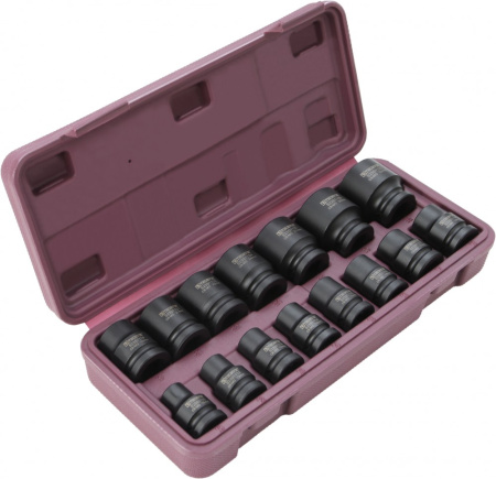 Набор головок торцевых ударных Thorvik S23S1115S (1/2"DR, 10-32 мм, 15 предметов)