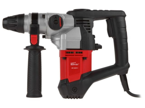 Перфоратор WORTEX RH 3231-1 в чем. + (2 зубила, 3 сверла) 1000 Вт, 4.8 Дж, 32 мм, 2 режима, SDS-plus