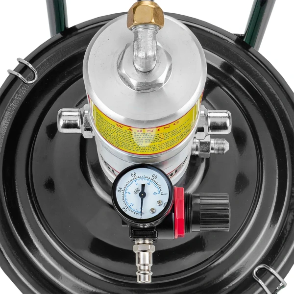 Нагнетатель смазки пневматический перекатной, 20л