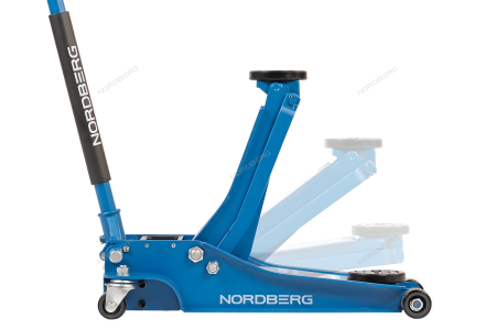 Домкрат подкатной г/п 3,3 тонны H=80-500 мм супернизкий подхват NORDBERG N32033