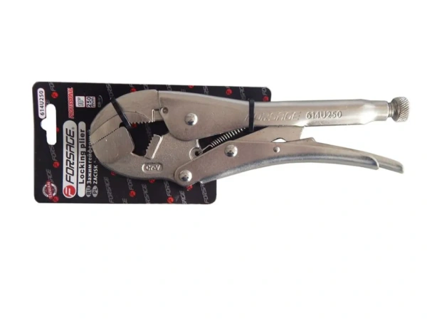 Зажим гейферный с двойным захватом и ''плавающей нижней губкой''10''-250мм