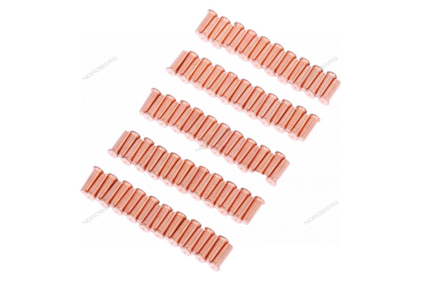 Болт омедненный для сварки NORDBERG F016(M5) (100 шт.)