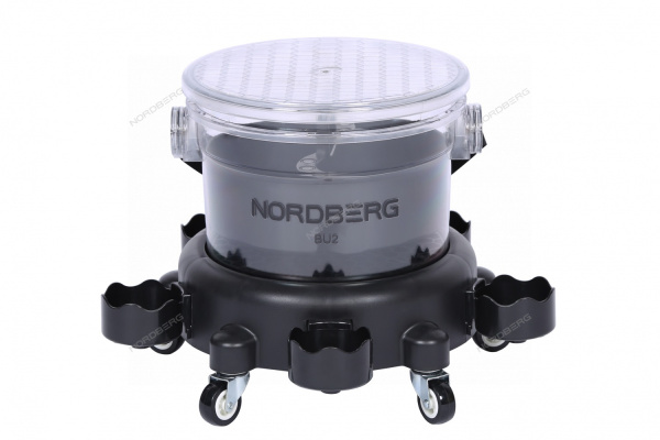 Ведро для детейлинга на колесах NORDBERG BU2