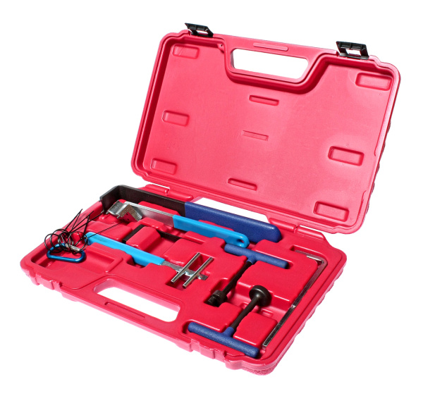 Набор инструментов для натяжения ремня ГРМ универсальный JTC 4767 (рычаги, ключи, 8 пр., в кейсе)