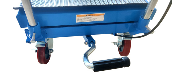 Тележка гидравлическая платформенная TLF-50 AE&T 500 кг