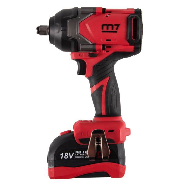 Гайковерт аккумуляторный ударный MIGHTY SEVEN DW-406A (1/2", 1600 Нм, 18 В)