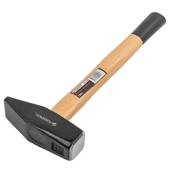 Молоток слесарный с деревянной ручкой (1500г)