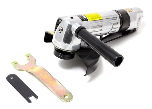 Пневмоотрезная машинка угловая 5''(12000 об/мин, 170л/мин, L-224мм, посадочная резьба М10х1.5)