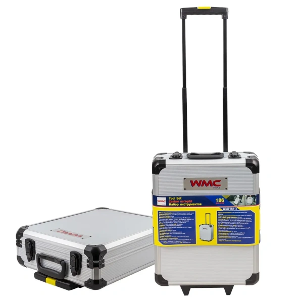 Набор инструментов 186пр. 1/4''1/2''(6-гр.) (4-30мм) ''Дорожный кейс''