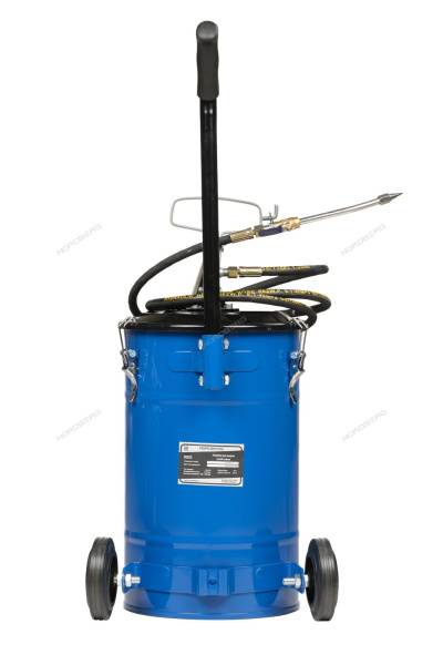 NORDBERG установка N5025 для раздачи густой смазки ручная, 25 л