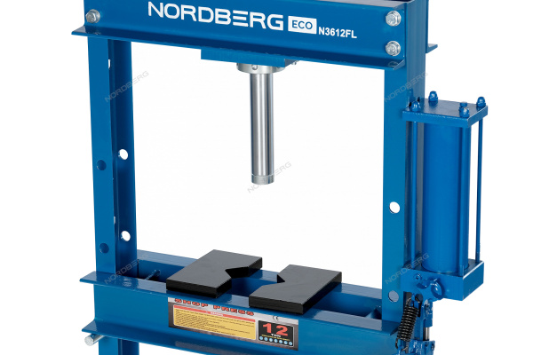 Пресс гидравлический NORDBERG N3612FL, 12 т, разборная рама