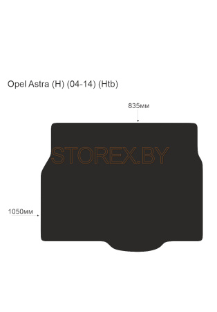 Opel Astra (H) (04-14) (Htb) Багажник 5-дв copy
