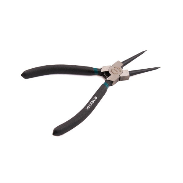 Щипцы для стопорных колец ROSSVIK PC07SP (7", сжим прямой)