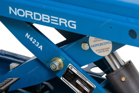 Траверса пневмогидравлическая NORDBERG N423A (г/п 2 тонны)