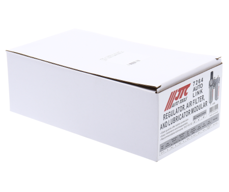 Блок подготовки воздуха JTC 7264 (лубрикатор, осушитель, 1/2", металл. переключ., 285PSI, 4000 л/мин)