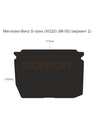 Mercedes-Benz S-class (W220) (98-05) Багажник (вариант 2) copy