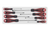 Набор отверток усиленных JTC 7644 (SL3.0x75, SL5.5x75, SL6.5x100, SL8.0x150, РН0х75, РН1х75, РН2х100, РНЗх150, 8 предметов)