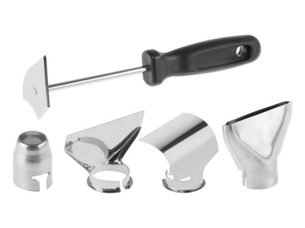 Термовоздуходувка BULL HG 6501 в чем. + набор сопл, 2000 Вт, 50-650 °С, плавная рег., LCD-дисплей