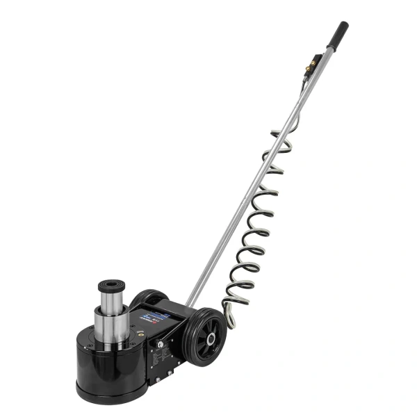 Домкрат подкатной пневмогидравлический 40т/20т (h min 150мм, h max 40т-74мм/20т-68мм, удлинители 45+75мм)