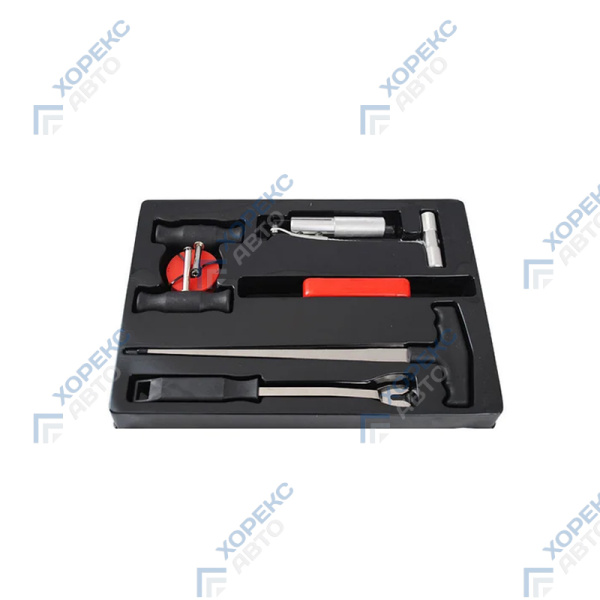 Набор приспособлений для демонтажа автомобильных стекол (7 предметов) Хорекс Авто HZ 25.1.184S