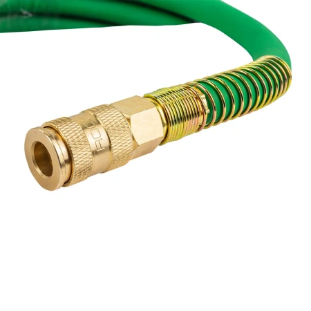 Шланг воздушный резиновый армированный с фитингами 10*16мм*10м