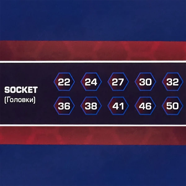 Набор инструментов 15пр. 3/4''(6гр.)