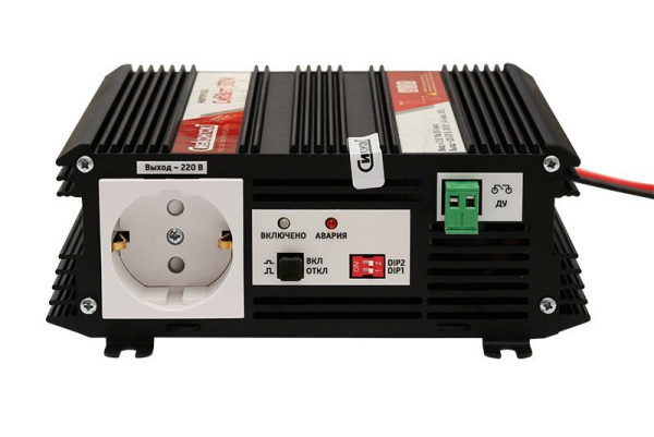 СибВатт 312М, инвертор, преобразователь напряжения DC/AC, 12В/220В, 300Вт