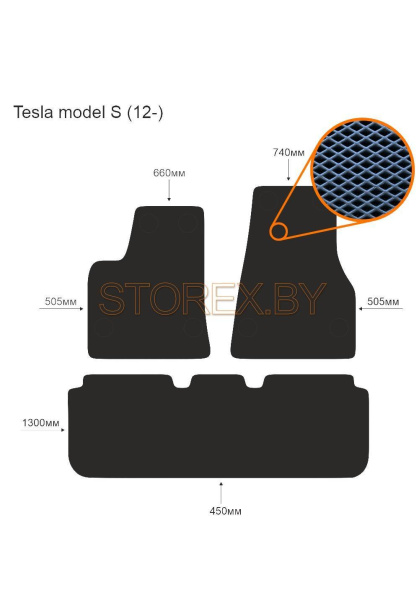 Tesla model S (12-) copy