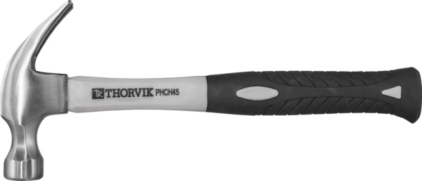 Молоток столярный с фиберглассовой рукояткой Thorvik (450 гр)