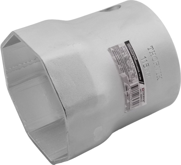 Thorvik BS8P115 Ключ трубчатый ступичный восьмигранный, 115 мм