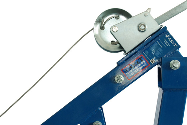 Кран гидравлический (гусь) AE&T Т62103A (1т) с лебедкой