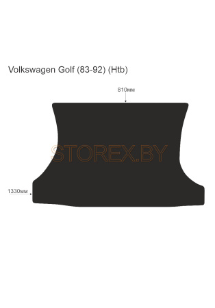 Volkswagen Golf (83-92) (Htb) Багажник copy