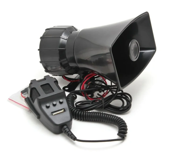 Сигнал 3 звука SMD-350 12V 50W с микрофоном